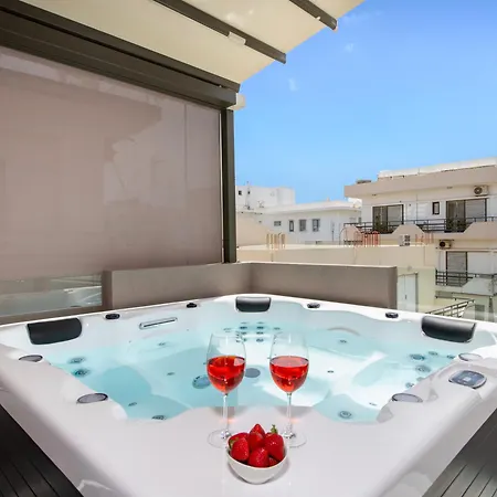 Silena Luxury Penthouse With Jacuzzi - Near Chania Old Town *